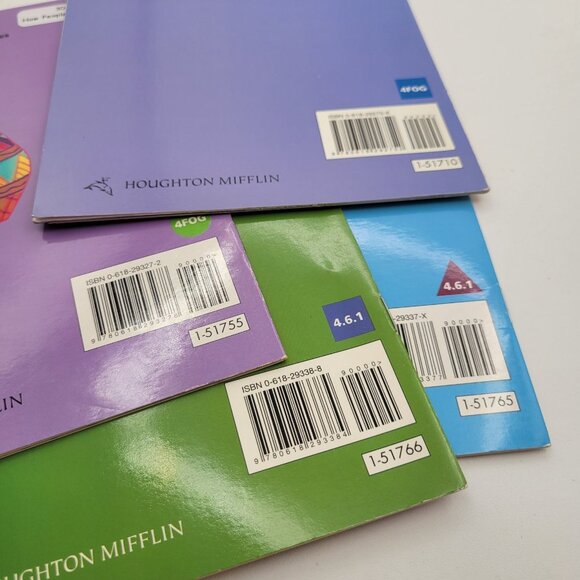 Houghton Mifflin Leveled Readers Huge Lot of 12 Booklet Books for Level 4  BK309 - Picture 10 of 11